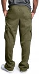 Male Fitness Running Trousers Drawstring Loose Waist Solid Color Pocket Loose Sweatpants Girls Foot